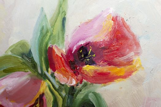 Texture oil painting, flowers, art, painted color image, paint, wallpaper and backgrounds, canvas, artist, impressionism, painting floral pattern