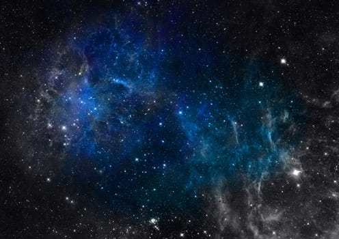 Star field in space a nebulae and a gas congestion. "Elements of this image furnished by NASA".