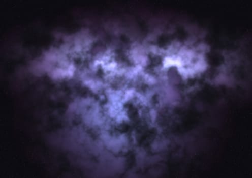 Star field in space a nebulae and a gas congestion. "Elements of this image furnished by NASA".