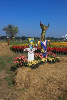 Robot Ghost Dance is a symbol of Sakon Nakhon and fields of marigolds and a Christmas tree.
