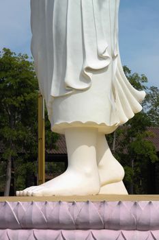 foot of the Big Buddha statue