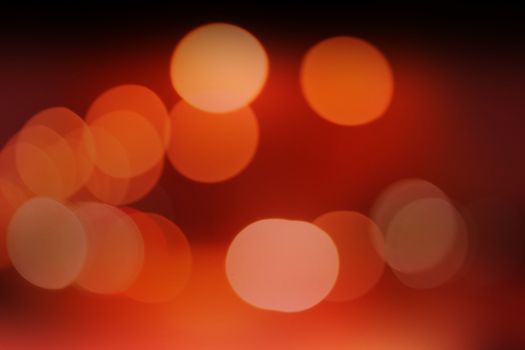 Colorful red bokeh abstract background