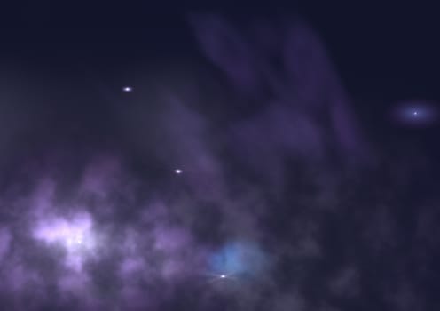 Small part of an infinite star field of space in the Universe. "Elements of this image furnished by NASA".