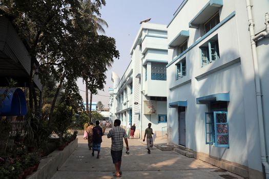 Prem Dan, one of the houses established by Mother Teresa and run by the Missionaries of Charity in Kolkata, India on February 12, 2014.