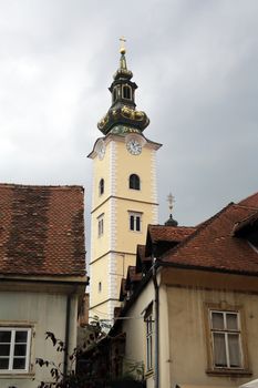 Church of St. Mary at Tkalciceva street in Zagreb, Croatia on September 20, 2014