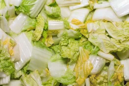 backgrounds, texture of sliced cabbage salad vegetable