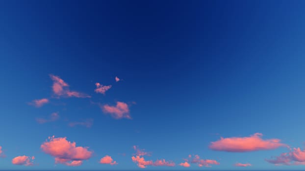 Cloudy blue sky abstract background, blue sky background with tiny clouds, 3d rendering

