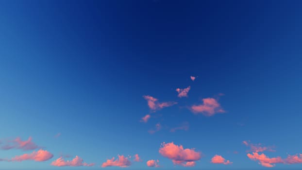 Cloudy blue sky abstract background, blue sky background with tiny clouds, 3d rendering

