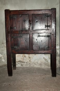 Antique oak cabinet office -byuro.