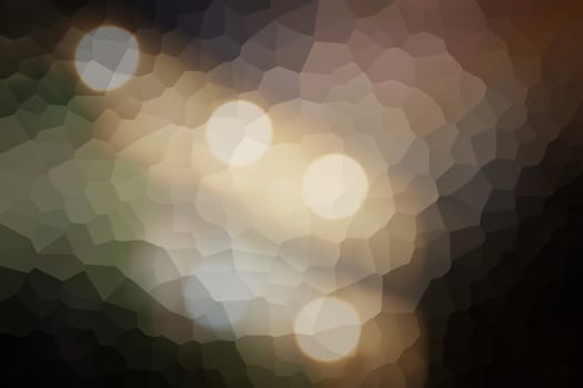 romantic soft color bokeh Triangle  background