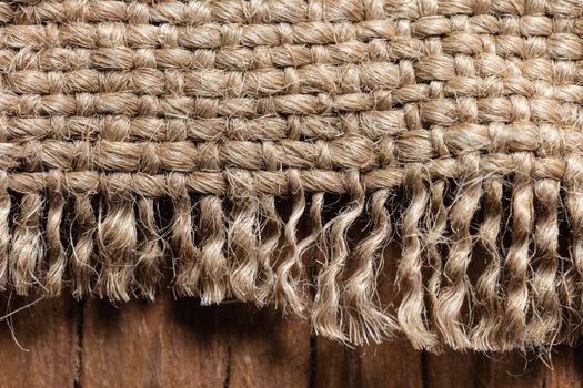background the texture of old cloth closeup