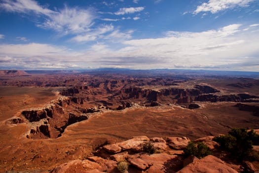 White Rim overlook, Canyonlands National Park. Utah