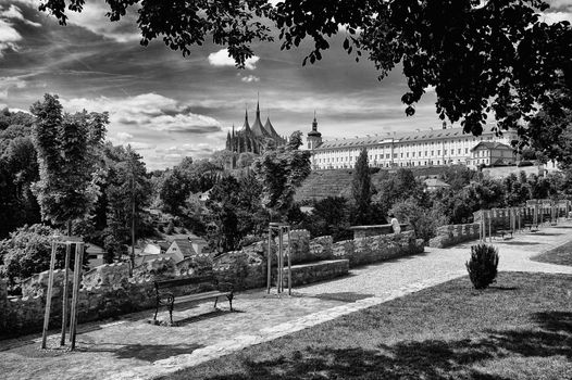 Cathedral in Kutna Hora - protected by UNESCO in Czech republic