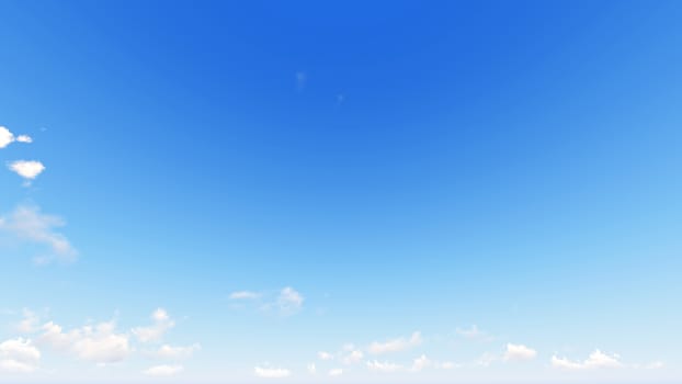 Cloudy blue sky abstract background, blue sky background with tiny clouds, 3d rendering

