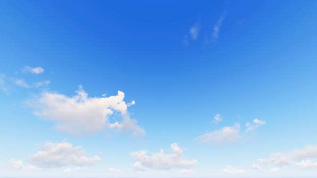 Cloudy blue sky abstract background, blue sky background with tiny clouds, 3d rendering

