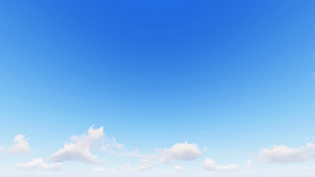 Cloudy blue sky abstract background, blue sky background with tiny clouds, 3d rendering

