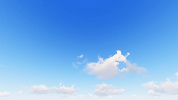 Cloudy blue sky abstract background, blue sky background with tiny clouds, 3d rendering

