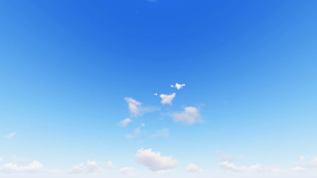 Cloudy blue sky abstract background, blue sky background with tiny clouds, 3d rendering

