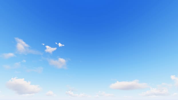 Cloudy blue sky abstract background, blue sky background with tiny clouds, 3d rendering

