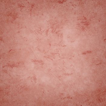 Pink, red, brown colored abstract grunge texture background with stains, spray noise and paint strokes 