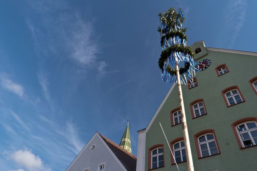 Pappenheim in the Altmuehltal in Germany