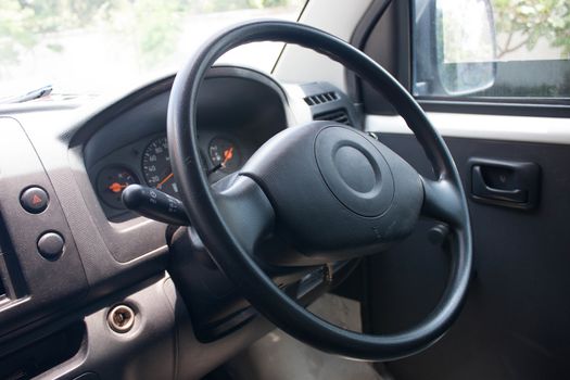 Black Steering Wheel