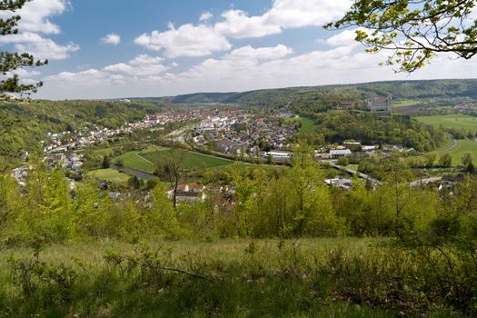 Eichstaett in the Altmuehltal in Germany