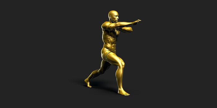 Sports Fitness Concept as a Abstract Background