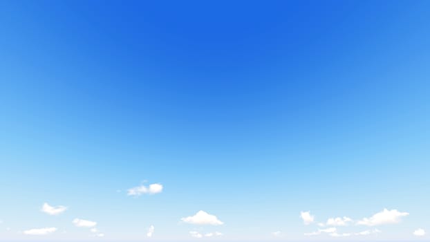 Cloudy blue sky abstract background, blue sky background with tiny clouds, 3d rendering

