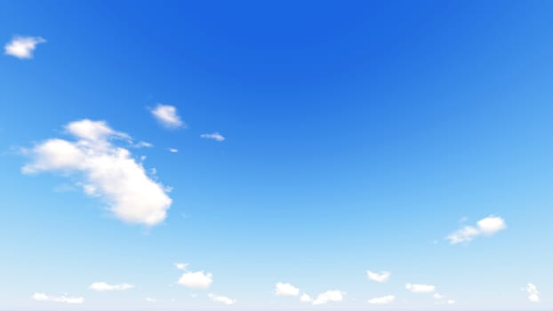 Cloudy blue sky abstract background, blue sky background with tiny clouds, 3d rendering

