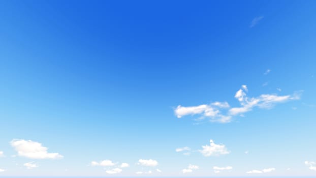 Cloudy blue sky abstract background, blue sky background with tiny clouds, 3d rendering

