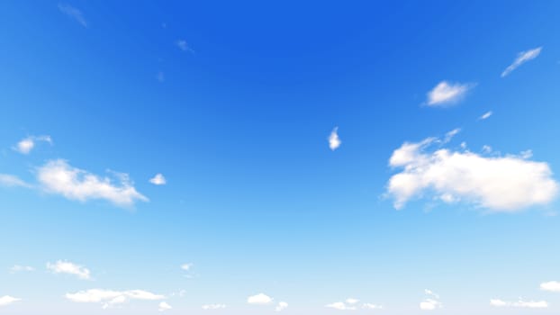 Cloudy blue sky abstract background, blue sky background with tiny clouds, 3d rendering

