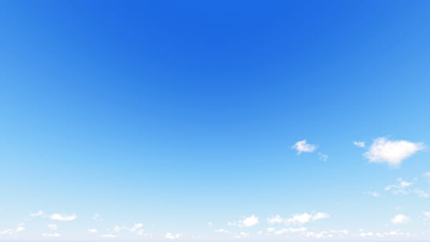 Cloudy blue sky abstract background, blue sky background with tiny clouds, 3d rendering

