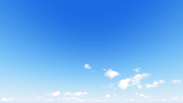 Cloudy blue sky abstract background, blue sky background with tiny clouds, 3d rendering

