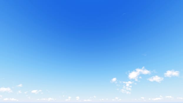 Cloudy blue sky abstract background, blue sky background with tiny clouds, 3d rendering

