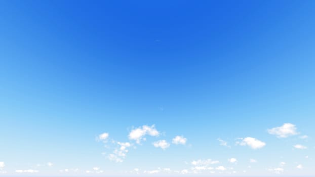 Cloudy blue sky abstract background, blue sky background with tiny clouds, 3d rendering

