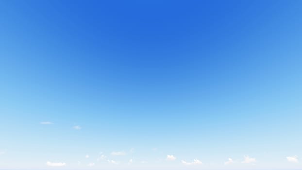 Cloudy blue sky abstract background, blue sky background with tiny clouds, 3d rendering

