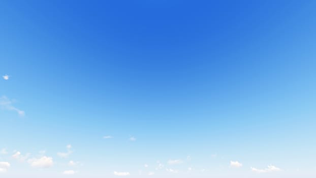 Cloudy blue sky abstract background, blue sky background with tiny clouds, 3d rendering

