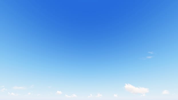 Cloudy blue sky abstract background, blue sky background with tiny clouds, 3d rendering

