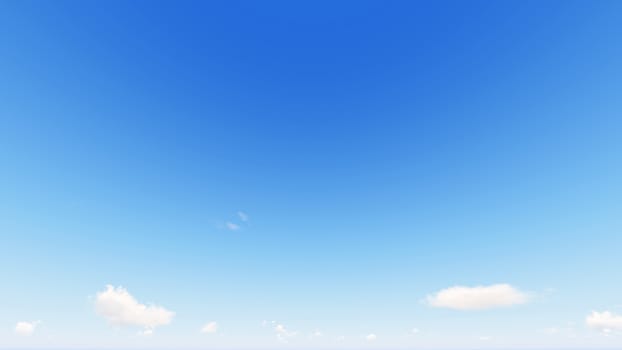 Cloudy blue sky abstract background, blue sky background with tiny clouds, 3d rendering

