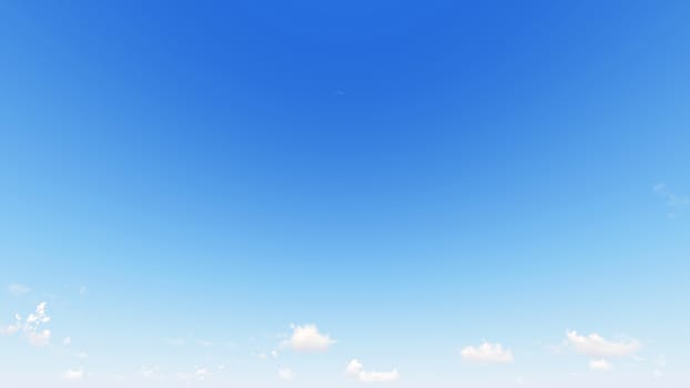 Cloudy blue sky abstract background, blue sky background with tiny clouds, 3d rendering

