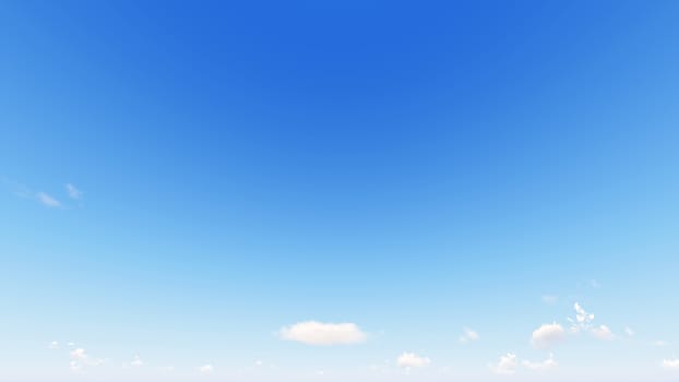 Cloudy blue sky abstract background, blue sky background with tiny clouds, 3d rendering

