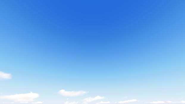 Cloudy blue sky abstract background, blue sky background with tiny clouds, 3d rendering

