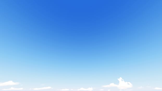 Cloudy blue sky abstract background, blue sky background with tiny clouds, 3d rendering

