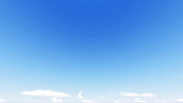 Cloudy blue sky abstract background, blue sky background with tiny clouds, 3d rendering

