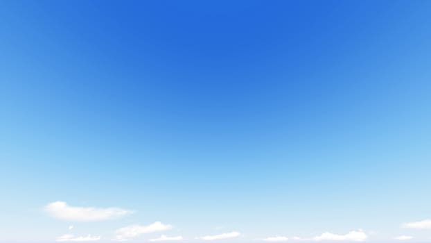 Cloudy blue sky abstract background, blue sky background with tiny clouds, 3d rendering

