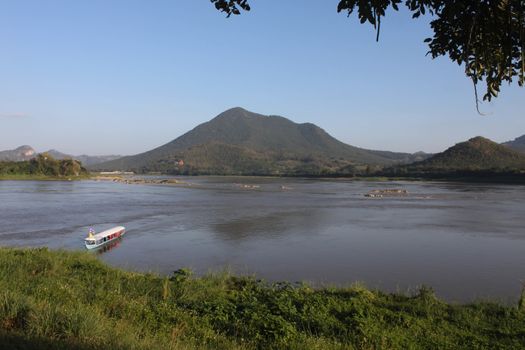 Port riparian Loei, Thailand.