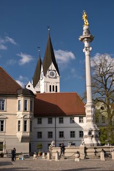 Eichstaett in the Altmuehltal in Germany