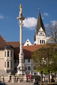 Eichstaett in the Altmuehltal in Germany