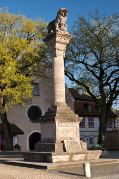 Eichstaett in the Altmuehltal in Germany